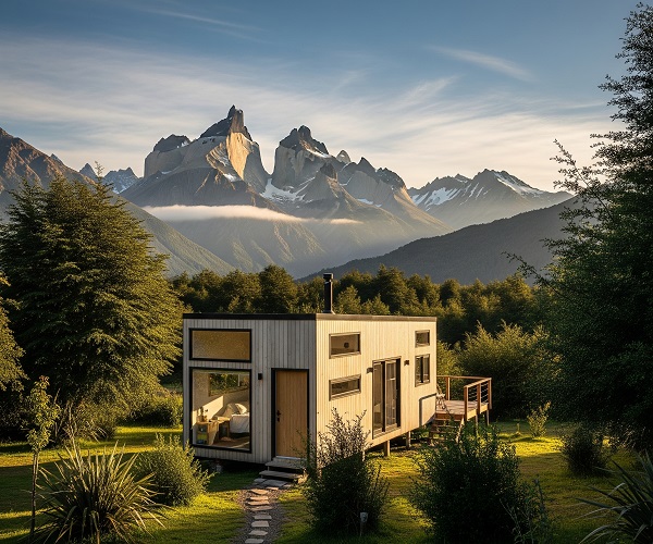 Tiny house moderna en Chile